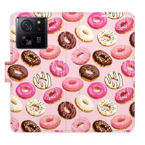Flipové pouzdro iSaprio - Donuts Pattern 03 - Xiaomi 13T / 13T Pro