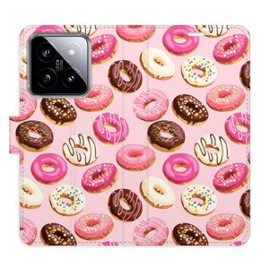 Flipové pouzdro iSaprio - Donuts Pattern 03 - Xiaomi 14