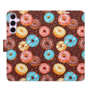 Flipové pouzdro iSaprio - Donuts Pattern - Samsung Galaxy A35 5G