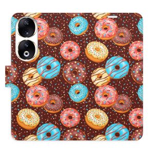 Flipové pouzdro iSaprio - Donuts Pattern - Honor 90 5G