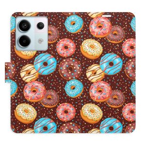 Flipové pouzdro iSaprio - Donuts Pattern - Xiaomi Redmi Note 13 Pro+ 5G