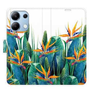 Flipové pouzdro iSaprio - Exotic Flowers 02 - Xiaomi Redmi Note 13