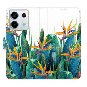 Flipové pouzdro iSaprio - Exotic Flowers 02 - Xiaomi Redmi Note 13 Pro+ 5G