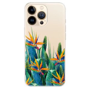 Odolné silikonové pouzdro iSaprio - Exotic Flowers - iPhone 13 Pro Max