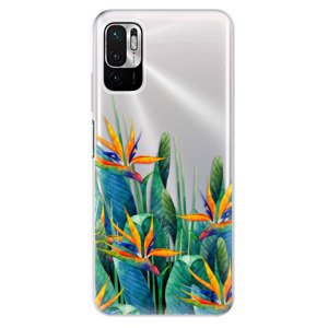 Odolné silikonové pouzdro iSaprio - Exotic Flowers - Xiaomi Redmi Note 10 5G