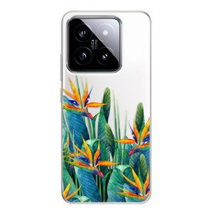 Odolné silikonové pouzdro iSaprio - Exotic Flowers - Xiaomi 14