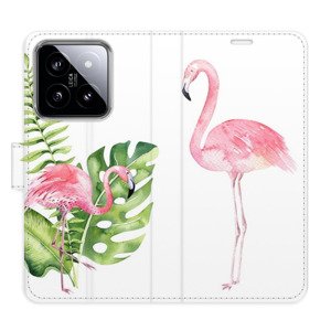 Flipové pouzdro iSaprio - Flamingos - Xiaomi 14