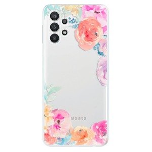 Odolné silikonové pouzdro iSaprio - Flower Brush - Samsung Galaxy A32