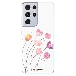 Odolné silikonové pouzdro iSaprio - Flowers 14 - Samsung Galaxy S21 Ultra