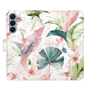 Flipové pouzdro iSaprio - Flower Pattern 07 - Samsung Galaxy A25 5G