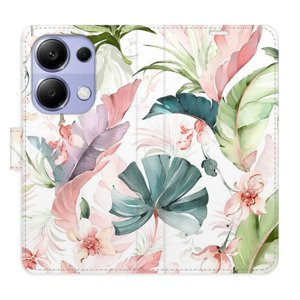 Flipové pouzdro iSaprio - Flower Pattern 07 - Xiaomi Redmi Note 13 Pro