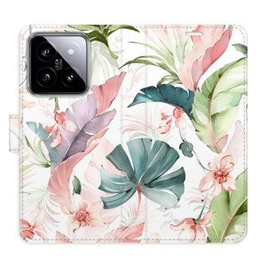 Flipové pouzdro iSaprio - Flower Pattern 07 - Xiaomi 14