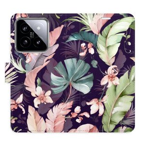 Flipové pouzdro iSaprio - Flower Pattern 08 - Xiaomi 14