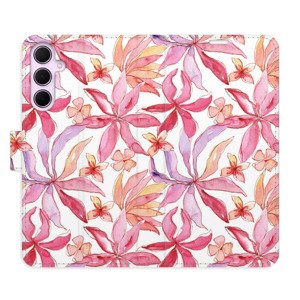 Flipové pouzdro iSaprio - Flower Pattern 10 - Samsung Galaxy A55 5G