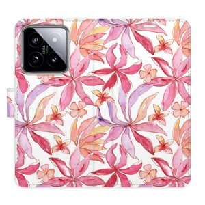 Flipové pouzdro iSaprio - Flower Pattern 10 - Xiaomi 14