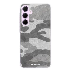 Odolné silikonové pouzdro iSaprio - Gray Camuflage 02 - Samsung Galaxy A35 5G