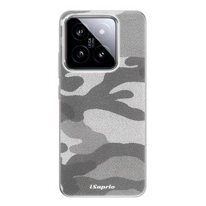 Odolné silikonové pouzdro iSaprio - Gray Camuflage 02 - Xiaomi 14