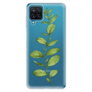 Odolné silikonové pouzdro iSaprio - Green Plant 01 - Samsung Galaxy A12