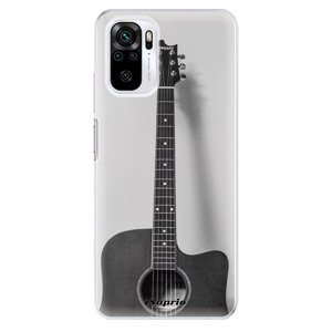 Odolné silikonové pouzdro iSaprio - Guitar 01 - Xiaomi Redmi Note 10 / Note 10S