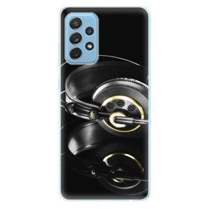 Odolné silikonové pouzdro iSaprio - Headphones 02 - Samsung Galaxy A72