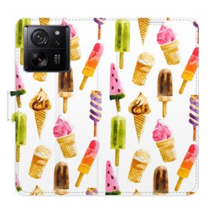 Flipové pouzdro iSaprio - Ice Cream Pattern - Xiaomi 13T / 13T Pro