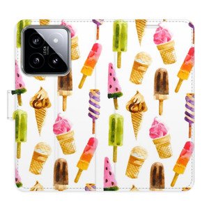Flipové pouzdro iSaprio - Ice Cream Pattern - Xiaomi 14