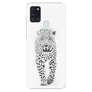 Plastové pouzdro iSaprio - White Jaguar - Samsung Galaxy A21s