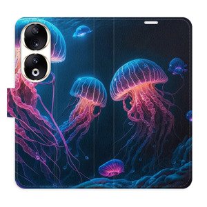 Flipové pouzdro iSaprio - Jellyfish - Honor 90 5G