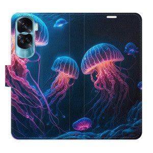 Flipové pouzdro iSaprio - Jellyfish - Honor 90 Lite 5G