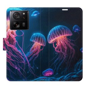 Flipové pouzdro iSaprio - Jellyfish - Xiaomi 13T / 13T Pro