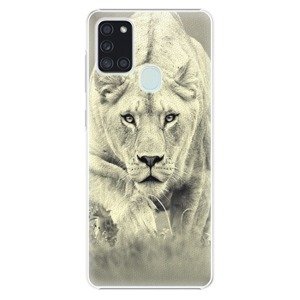 Plastové pouzdro iSaprio - Lioness 01 - Samsung Galaxy A21s