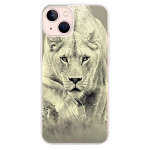Odolné silikonové pouzdro iSaprio - Lioness 01 - iPhone 13