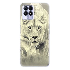 Odolné silikonové pouzdro iSaprio - Lioness 01 - Realme 8i