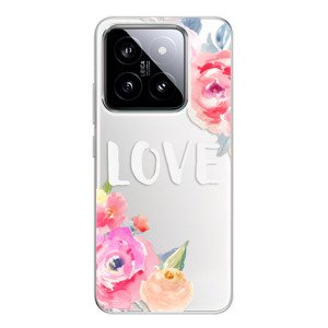 Odolné silikonové pouzdro iSaprio - Love - Xiaomi 14