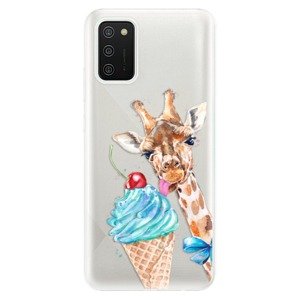 Odolné silikonové pouzdro iSaprio - Love Ice-Cream - Samsung Galaxy A02s
