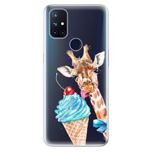 Odolné silikonové pouzdro iSaprio - Love Ice-Cream - OnePlus Nord N10 5G