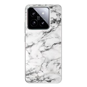 Odolné silikonové pouzdro iSaprio - White Marble 01 - Xiaomi 14