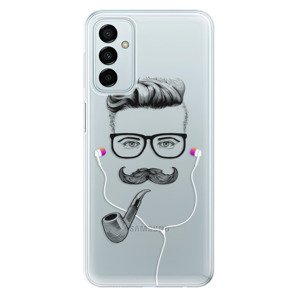 Odolné silikonové pouzdro iSaprio - Man With Headphones 01 - Samsung Galaxy M23 5G