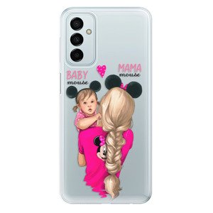 Odolné silikonové pouzdro iSaprio - Mama Mouse Blond and Girl - Samsung Galaxy M23 5G