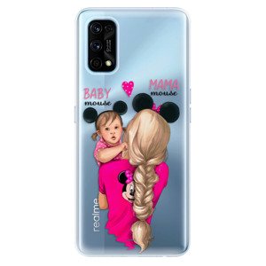 Odolné silikonové pouzdro iSaprio - Mama Mouse Blond and Girl - Realme 7 Pro