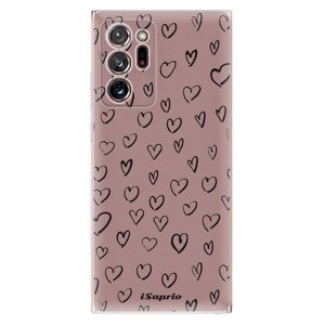 Odolné silikonové pouzdro iSaprio - Heart Dark - Samsung Galaxy Note 20 Ultra
