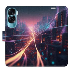Flipové pouzdro iSaprio - Modern City - Honor 90 Lite 5G