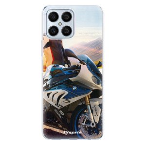 Odolné silikonové pouzdro iSaprio - Motorcycle 10 - Honor X8