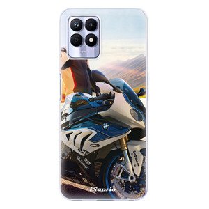 Odolné silikonové pouzdro iSaprio - Motorcycle 10 - Realme 8i