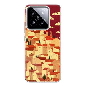 Odolné silikonové pouzdro iSaprio - Mountain City - Xiaomi 14