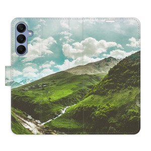 Flipové pouzdro iSaprio - Mountain Valley - Samsung Galaxy A25 5G