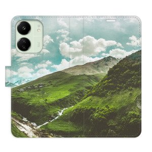 Flipové pouzdro iSaprio - Mountain Valley - Xiaomi Redmi 13C