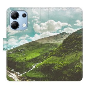 Flipové pouzdro iSaprio - Mountain Valley - Xiaomi Redmi Note 13