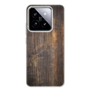Odolné silikonové pouzdro iSaprio - Old Wood - Xiaomi 14