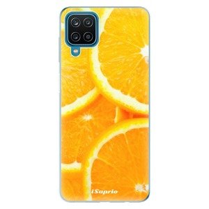 Odolné silikonové pouzdro iSaprio - Orange 10 - Samsung Galaxy A12